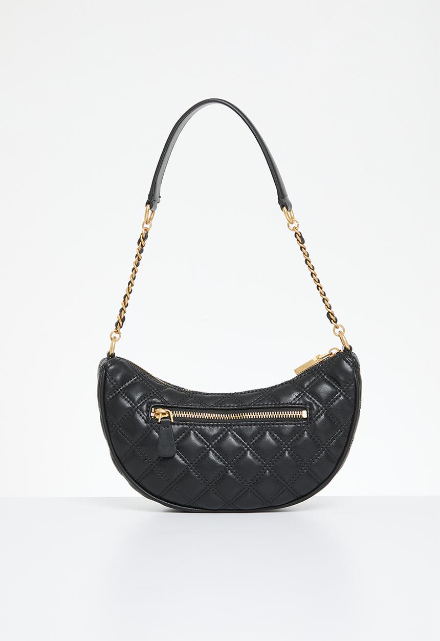 GUESS - Giully top zip shoulder - black