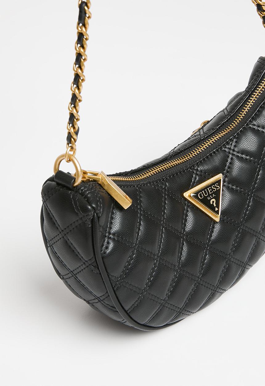 GUESS - Giully top zip shoulder - black