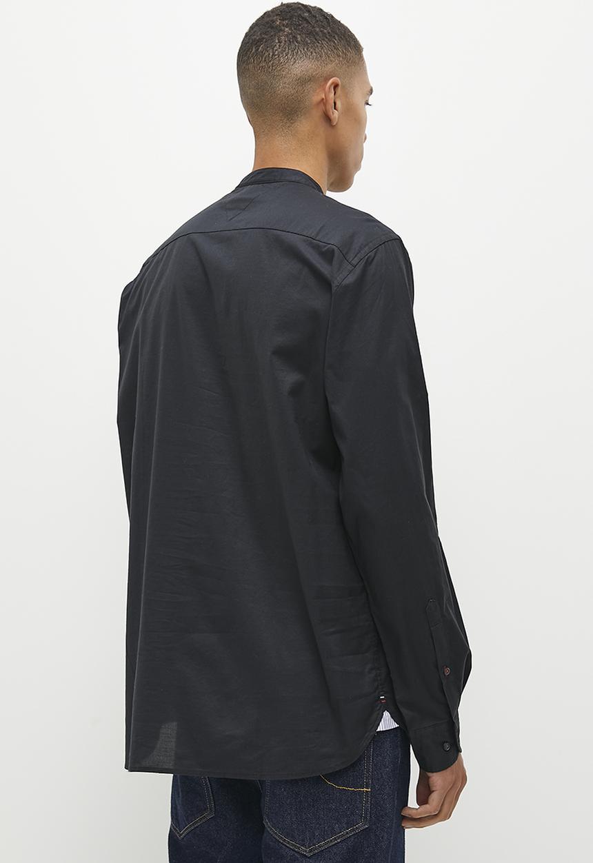 Tommy Hilfiger - Natural soft flex mao rf shirt - Black