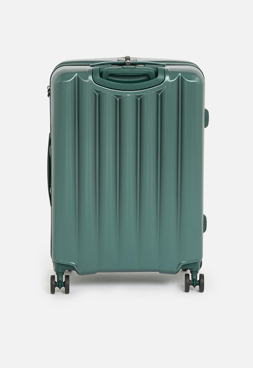 Jo Borkett - Gatsby 4-Wheel Trolley Case - Eden Green