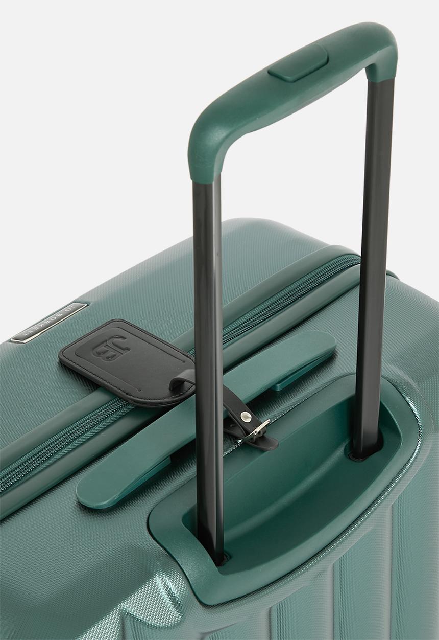 Jo Borkett - Gatsby 4-Wheel Trolley Case - Eden Green