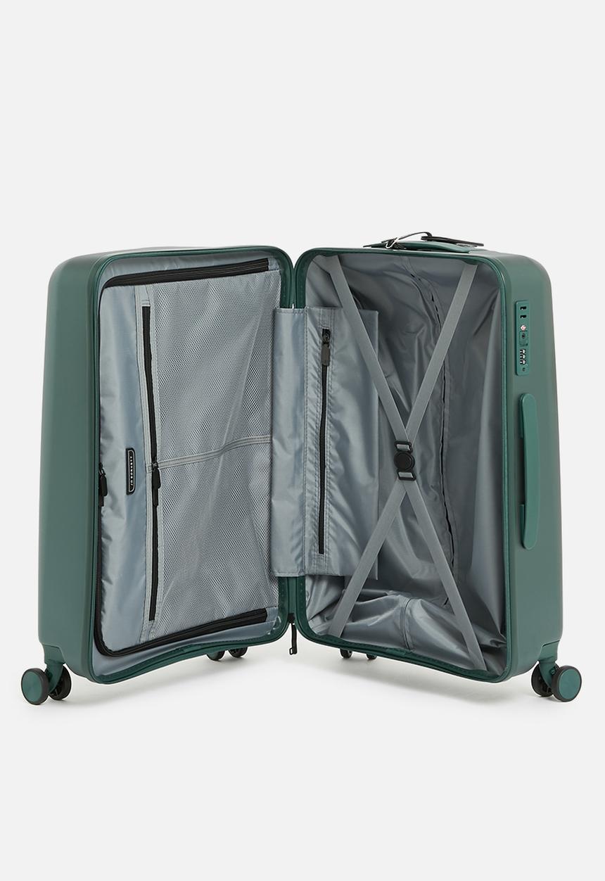 Jo Borkett - Gatsby 4-Wheel Trolley Case - Eden Green