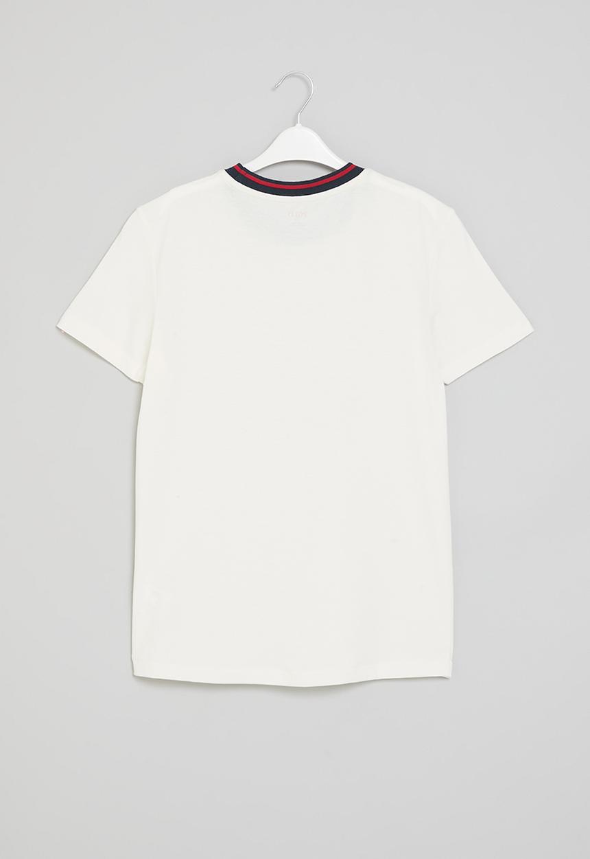 POLO - Boys cameron printed short sleeve tee - milk