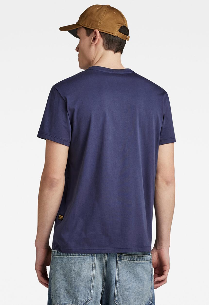 G-STAR - Base-s v t s\s Compact jersey o  - sartho blue