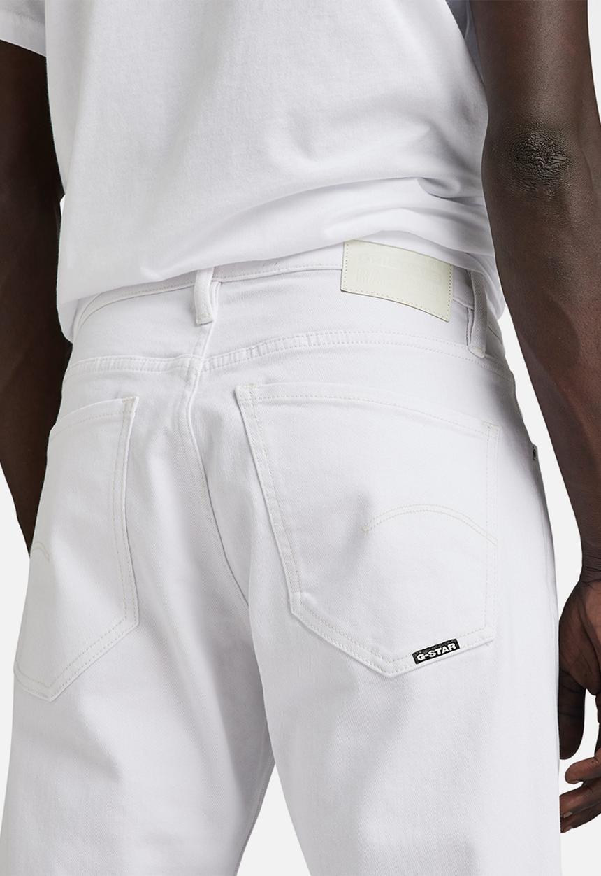 G-STAR - Mosa Straight Steer ecru stretch denim r  - paper white gd