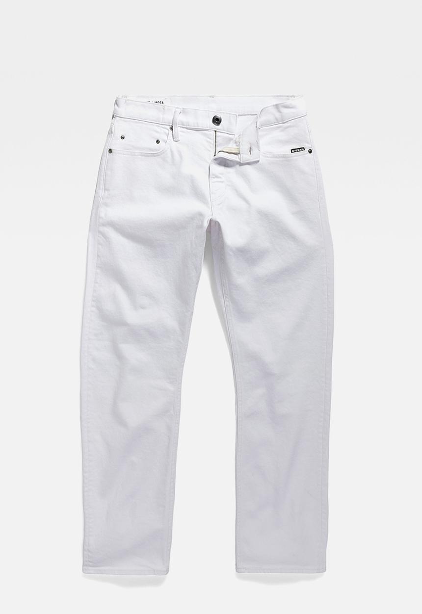 G-STAR - Mosa Straight Steer ecru stretch denim r  - paper white gd