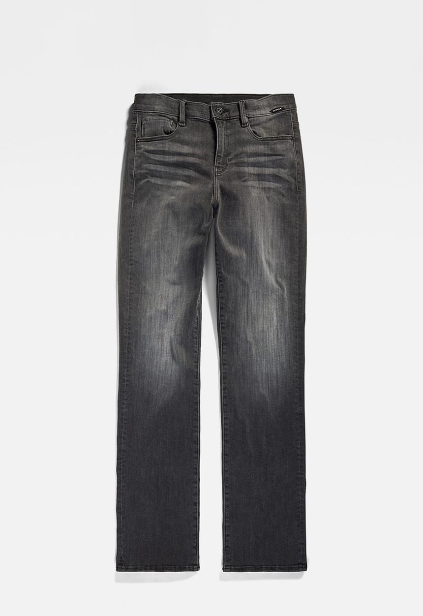G-STAR - Strace Straight Jeans Wmn - Worn In Black Moon