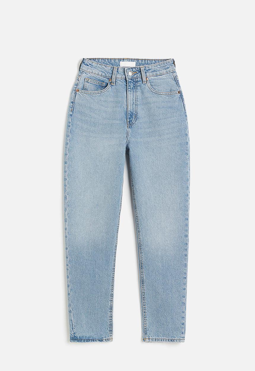H&M - Slim mom high ankle jeans - blue