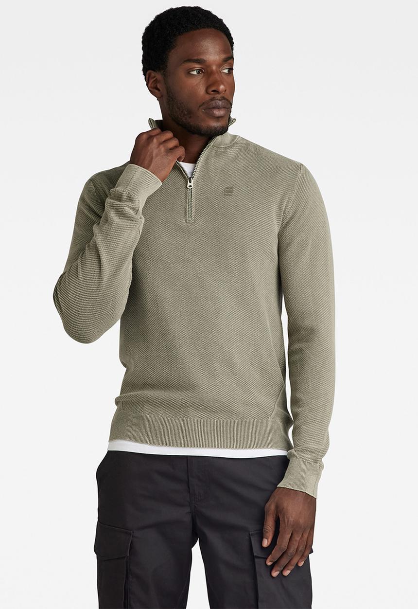 G-STAR - Moss skipper knit Neptune knit o rfd  - shamrock gd