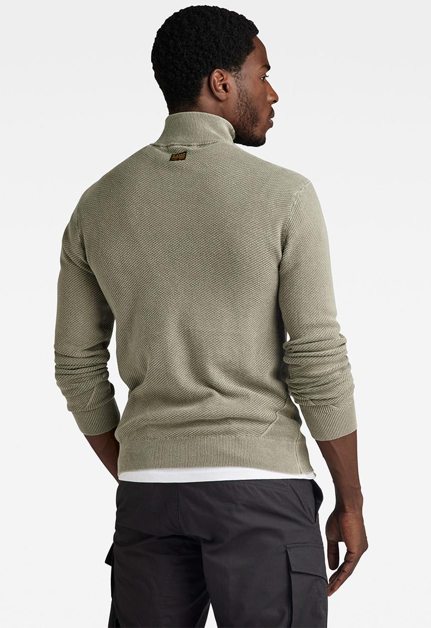 G-STAR - Moss skipper knit Neptune knit o rfd  - shamrock gd