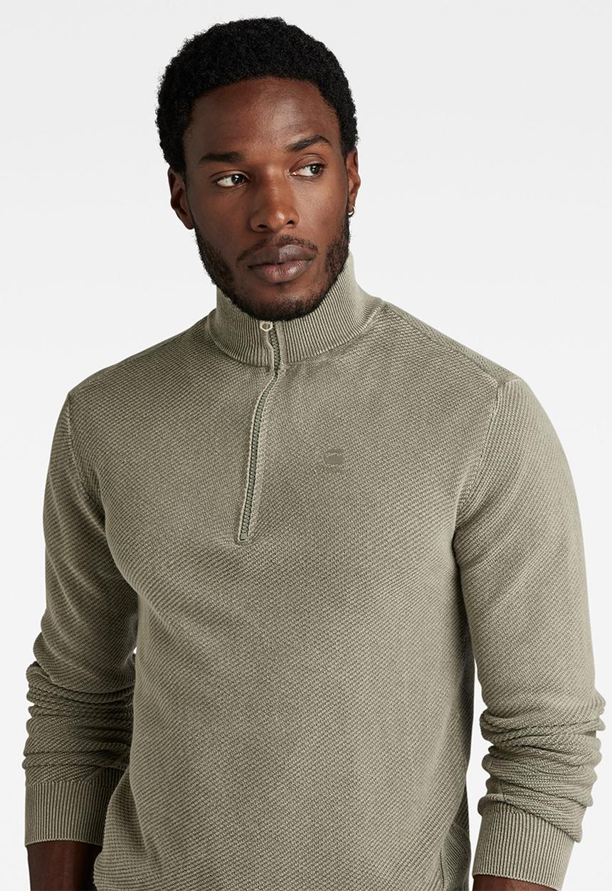 G-STAR - Moss skipper knit Neptune knit o rfd  - shamrock gd