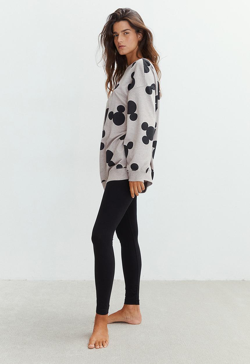 H&M - Printed pyjamas - beige mickey mouse