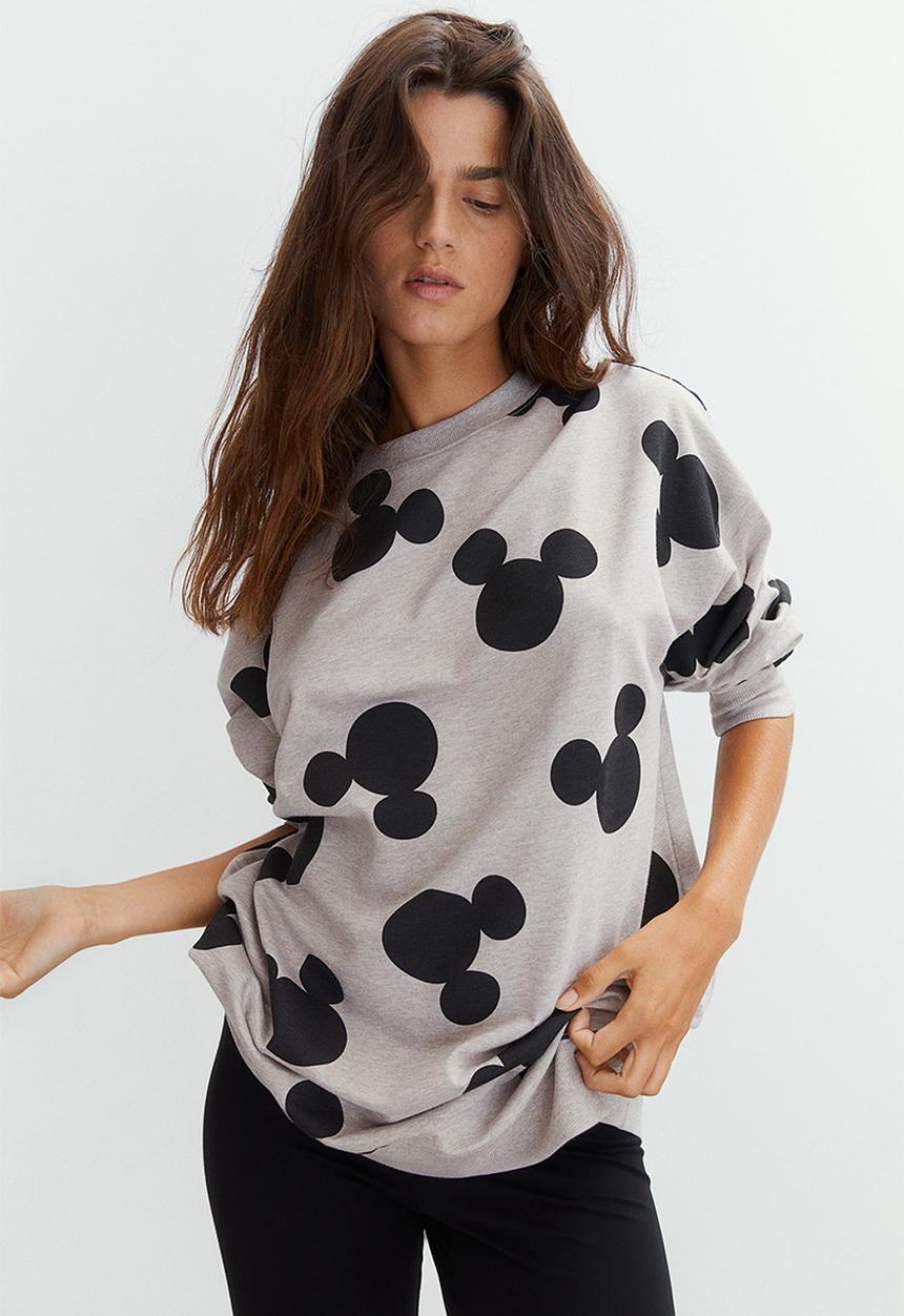 H&M - Printed pyjamas - beige mickey mouse