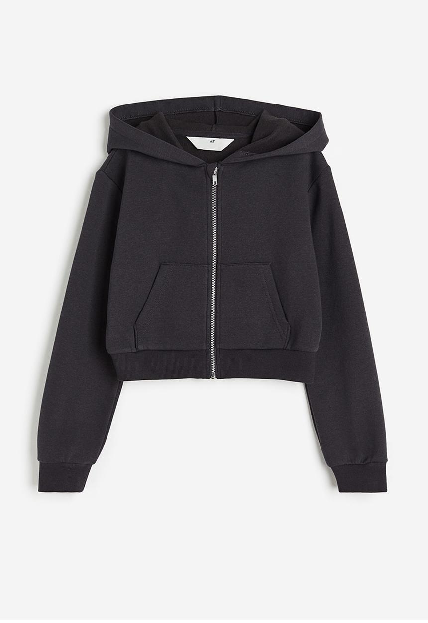 H&M - Zip-through hoodie - grey