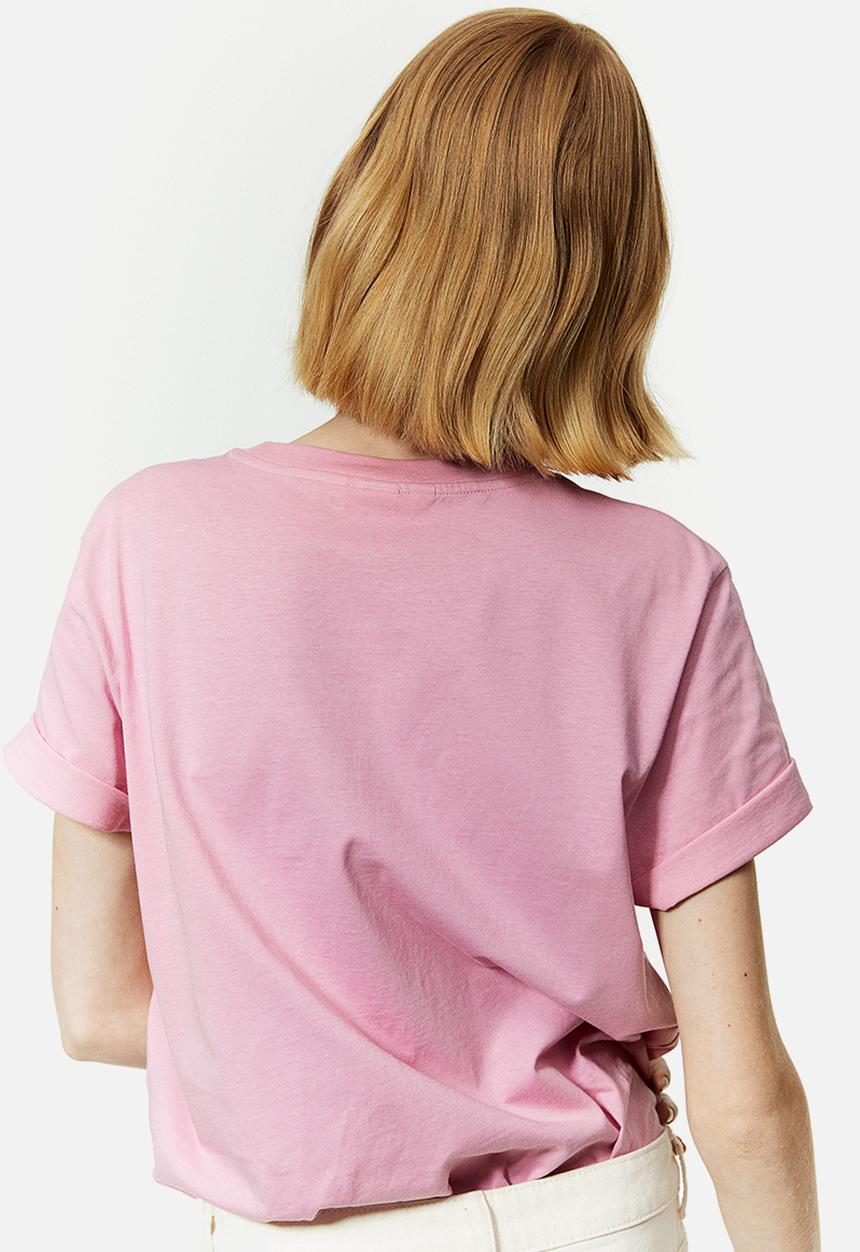 H&M - T-shirt with a motif - light pink/berkeley university