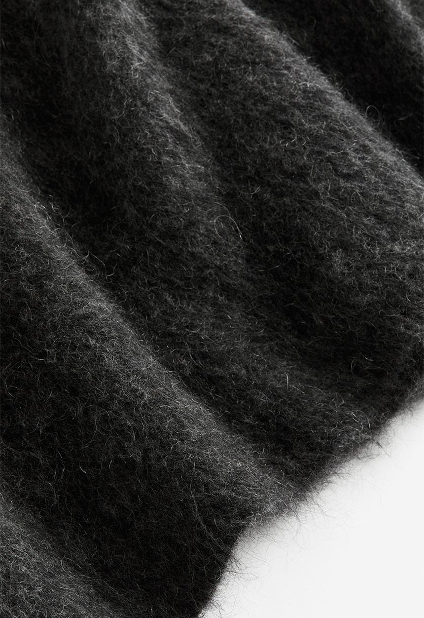 H&M - Oversized mohair-blend jumper - grey