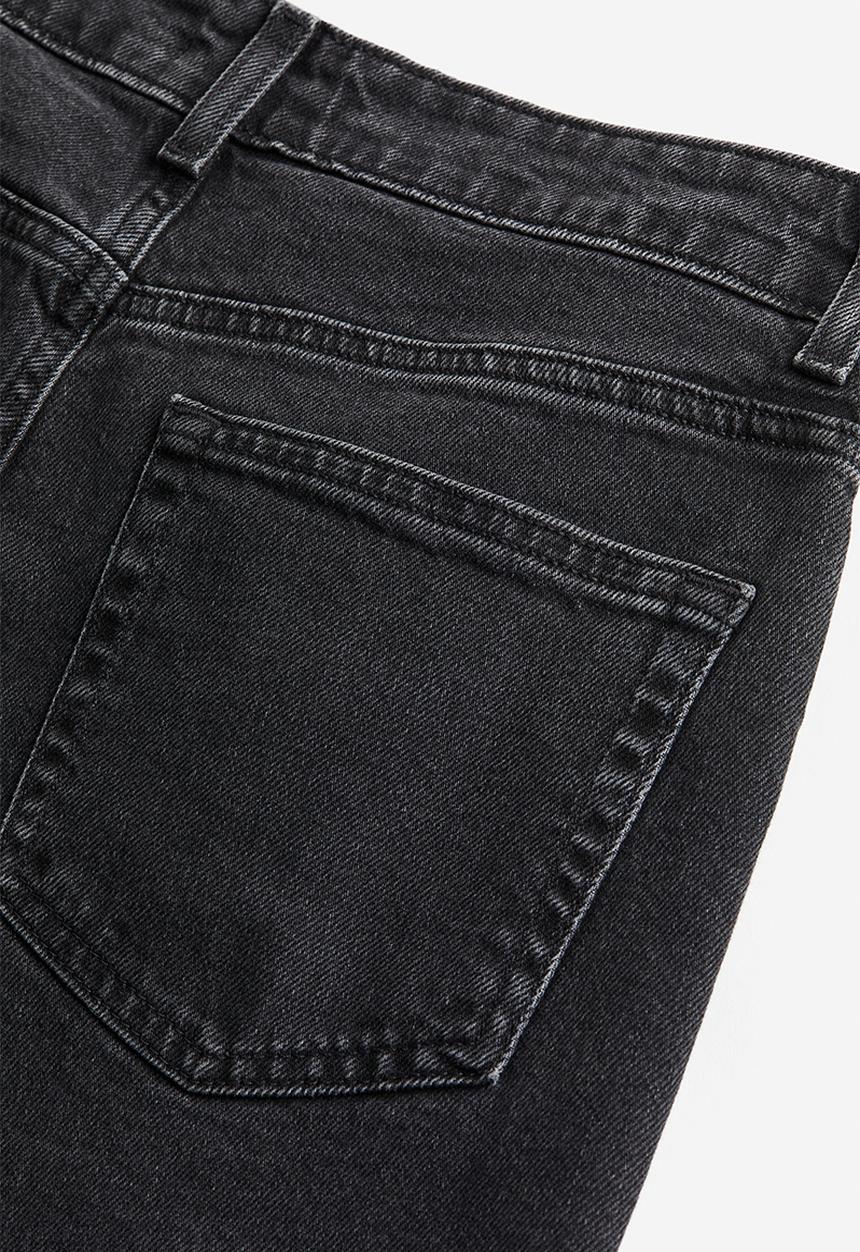 H&M - Straight regular jeans - black