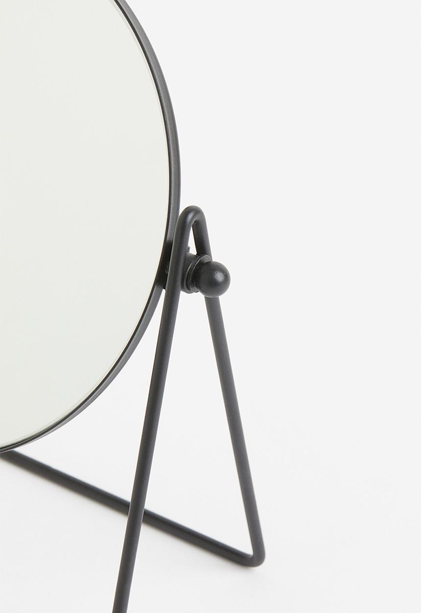H&M - Metal table mirror - black