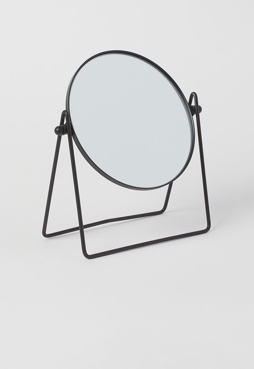 H&M - Metal table mirror - black