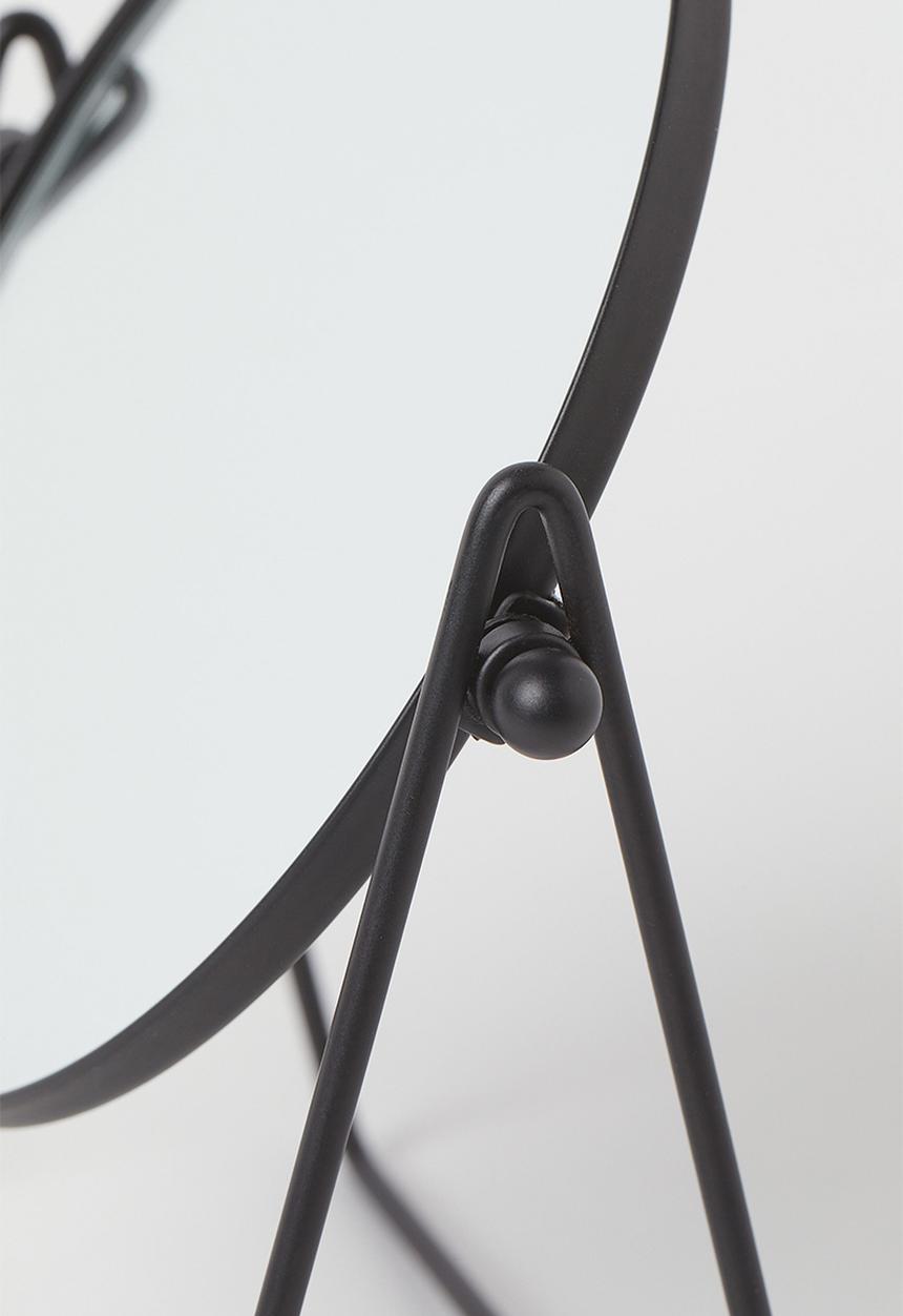 H&M - Metal table mirror - black