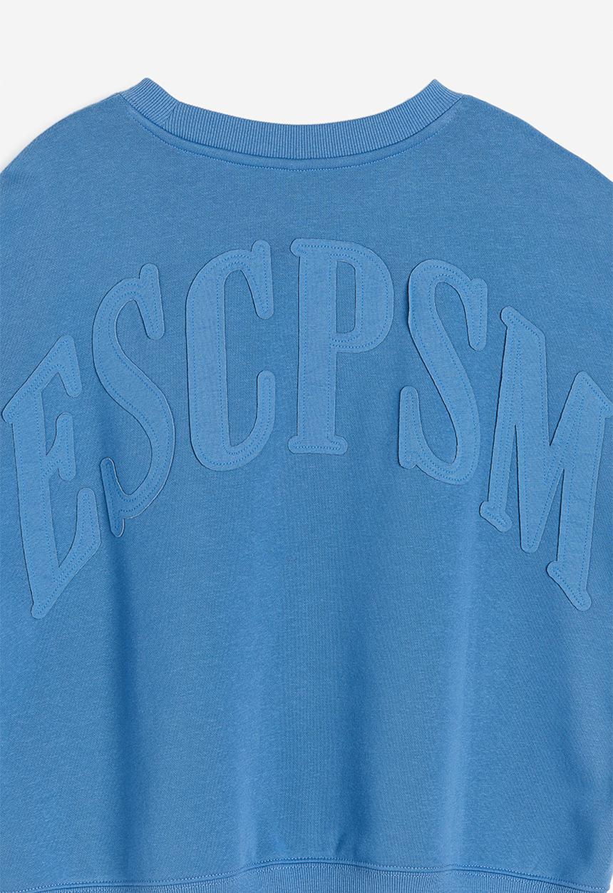 H&M - Oversized motif detail sweatshirt - blue