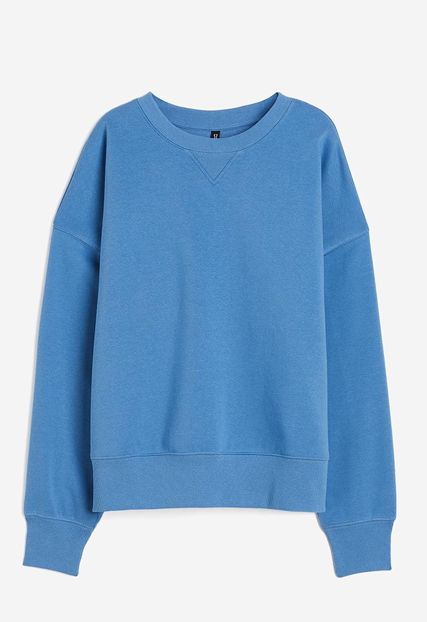 H&M - Oversized motif detail sweatshirt - blue