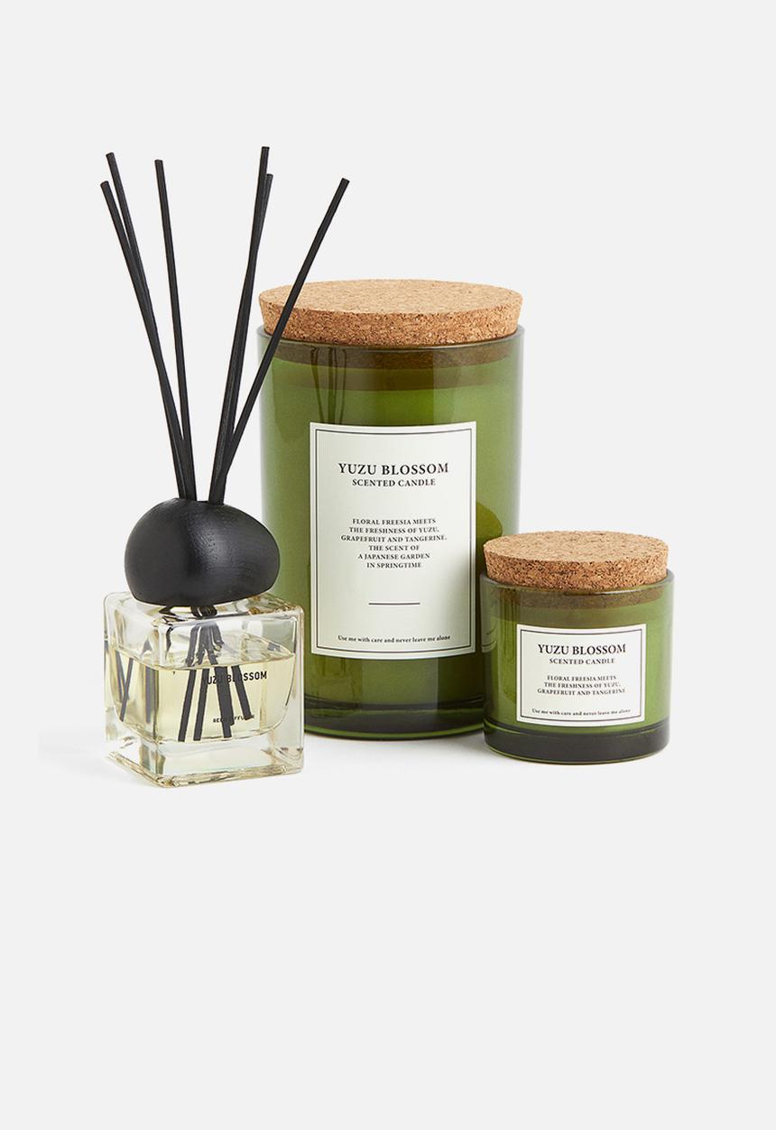 H&M - Cork-lid scented candle - green