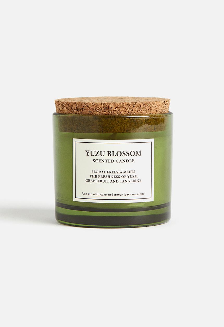 H&M - Cork-lid scented candle - green