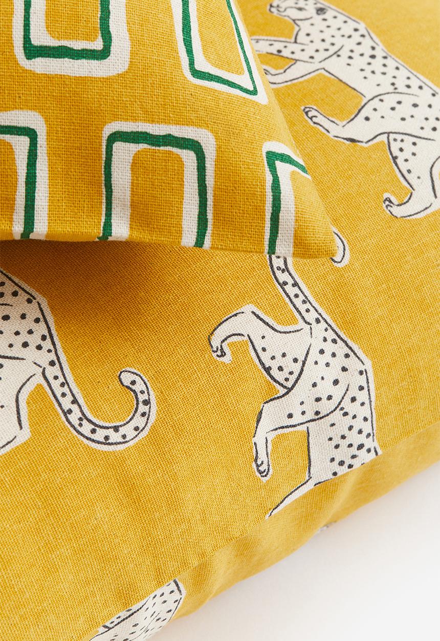H&M - 2-Pack cotton cushion covers - yellow