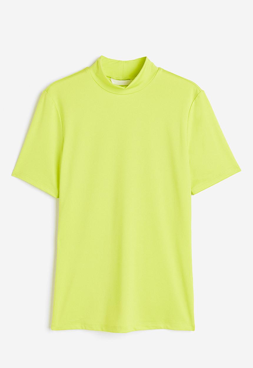 H&M - Turtleneck top - yellow