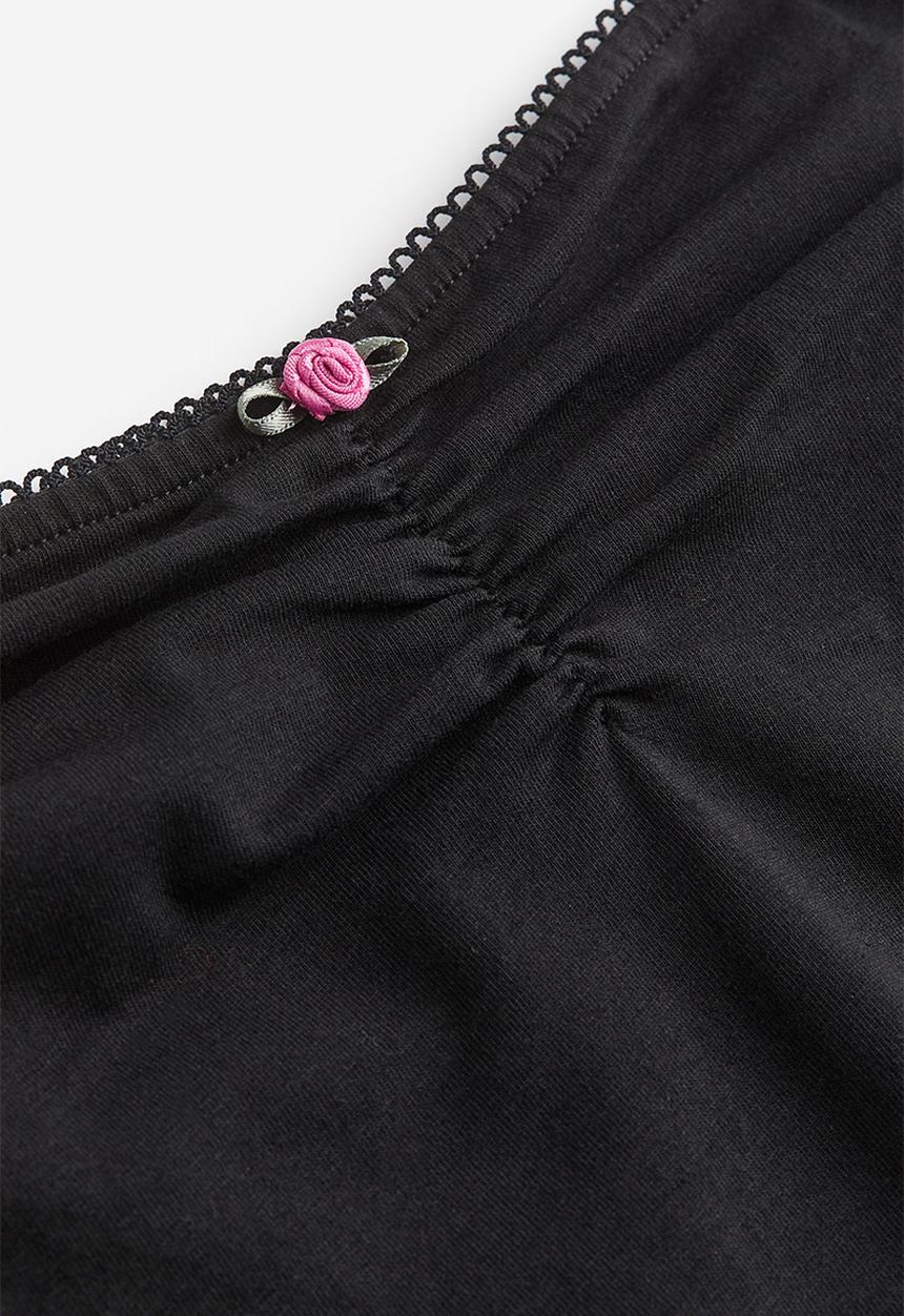 H&M - Cotton tube top - black