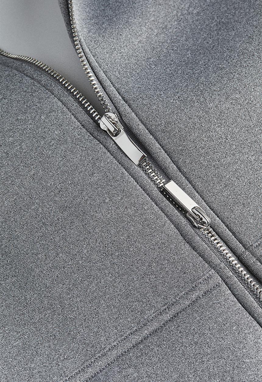 H&M - Bead-decorated hoodie - grey