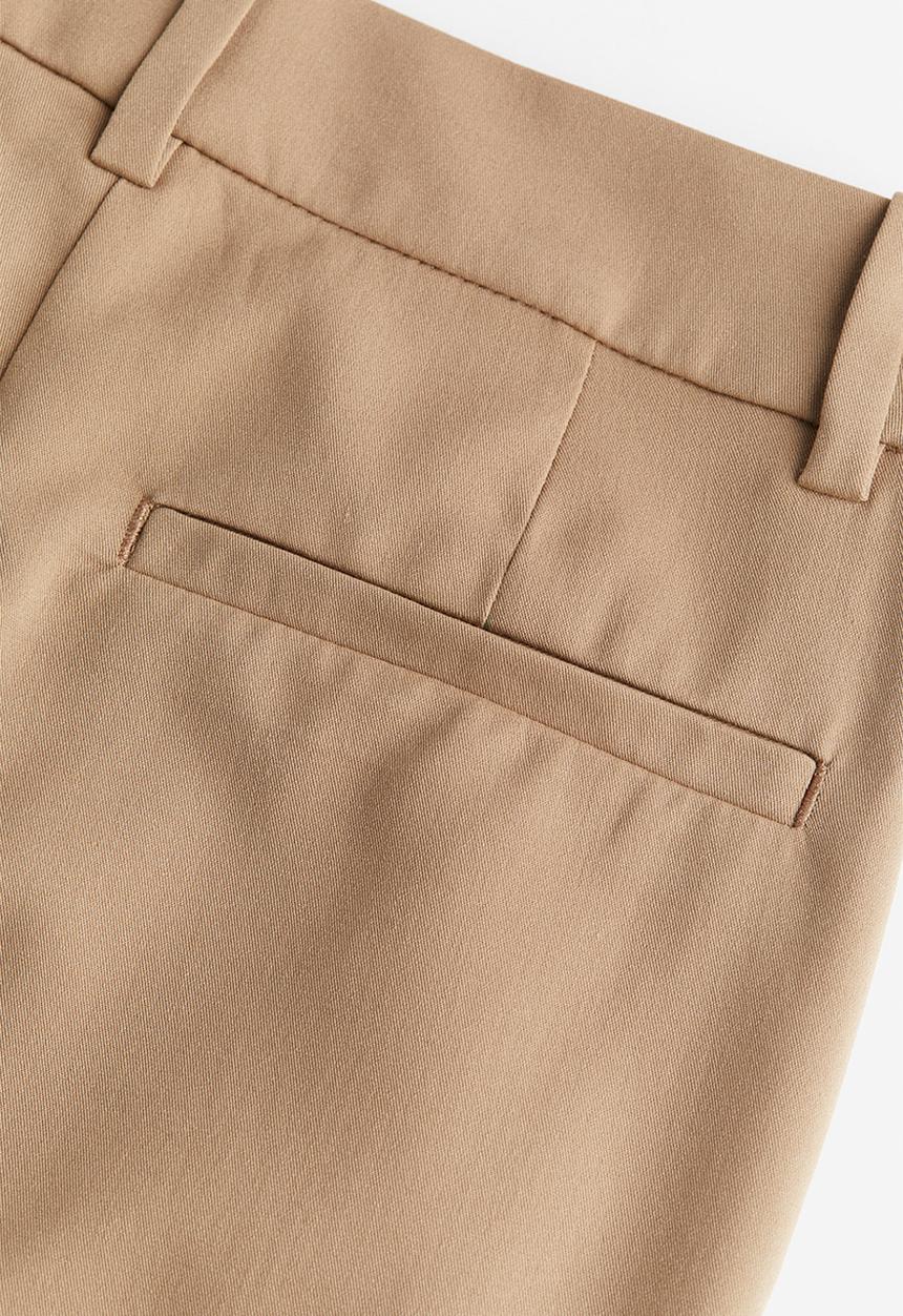 H&M - Tailored twill trousers - beige