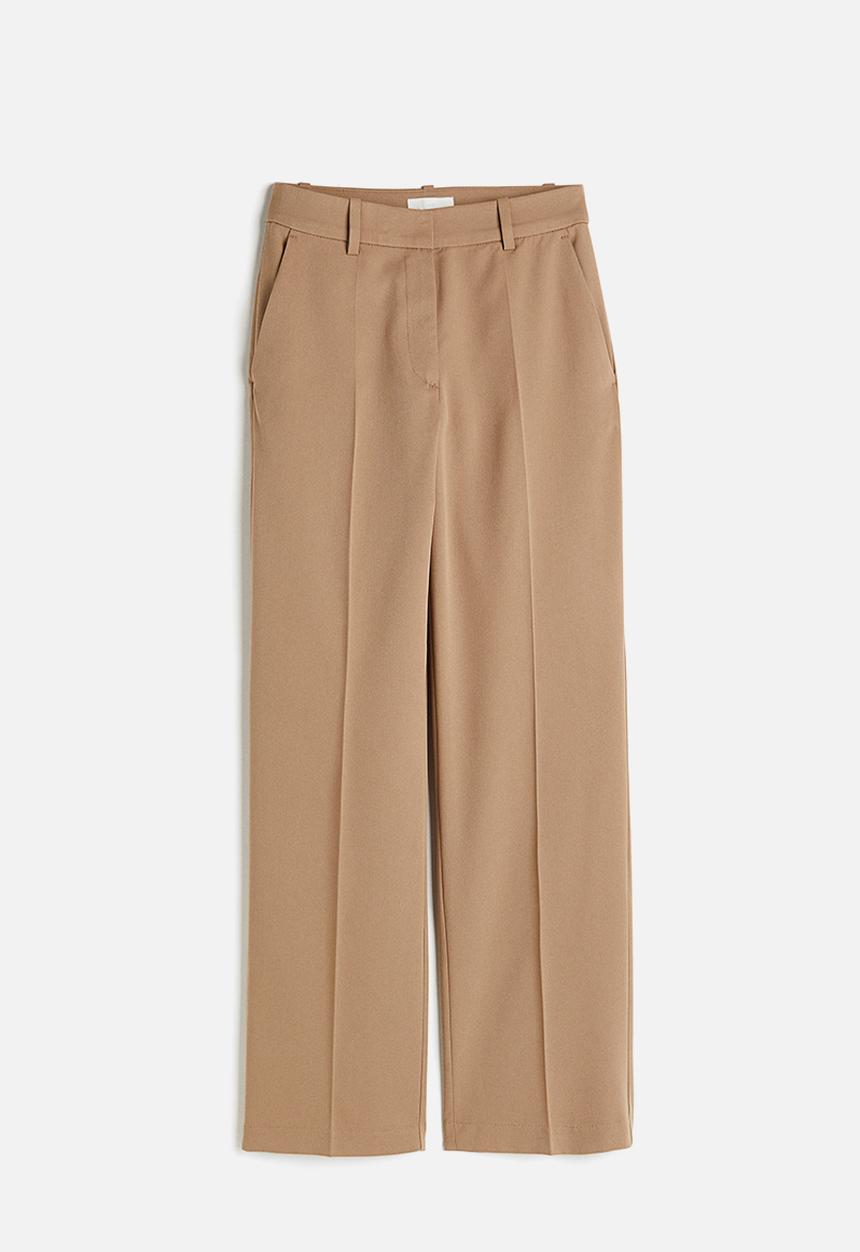 H&M - Tailored twill trousers - beige