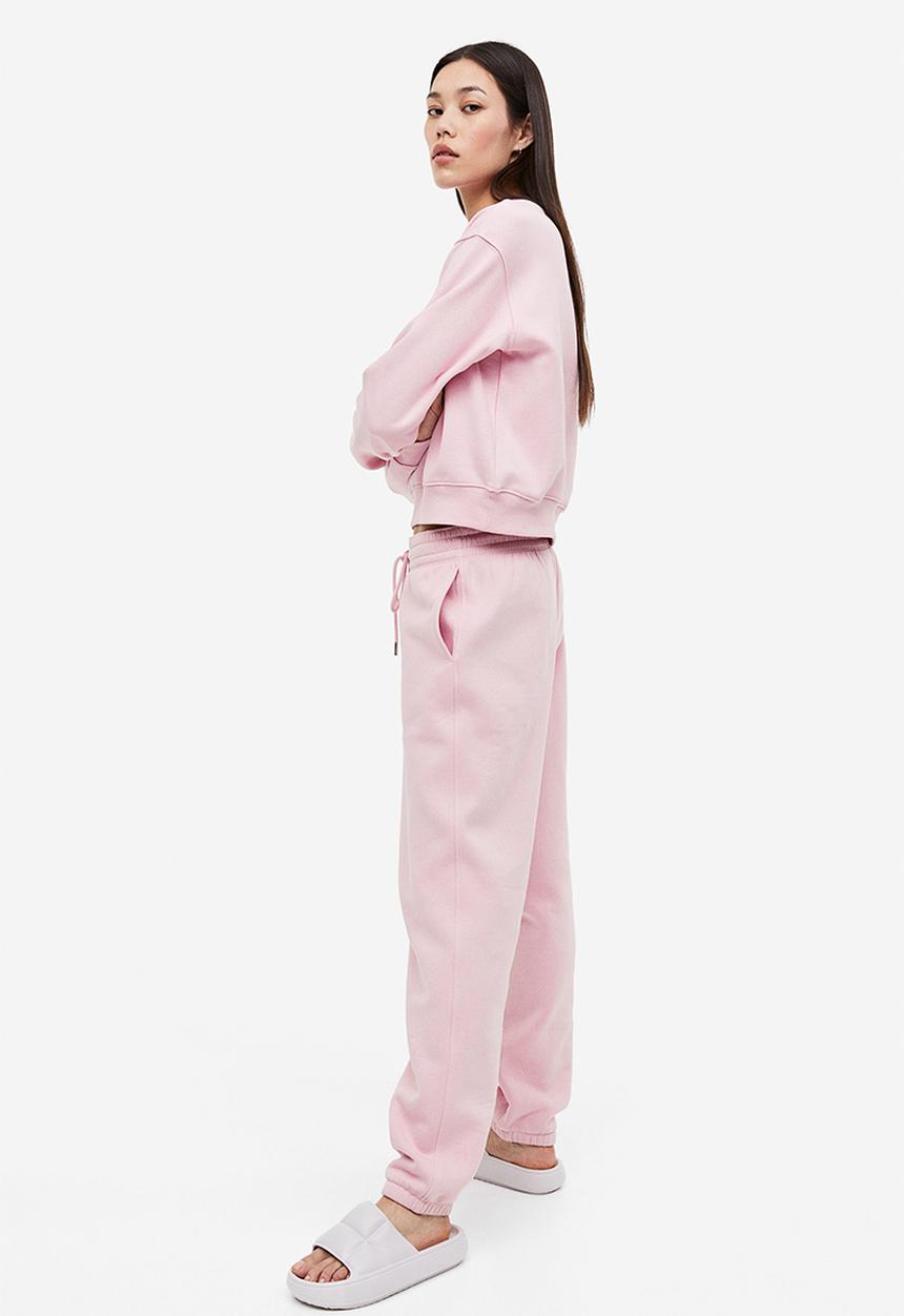 H&M - Cotton-blend sweatpants - pink