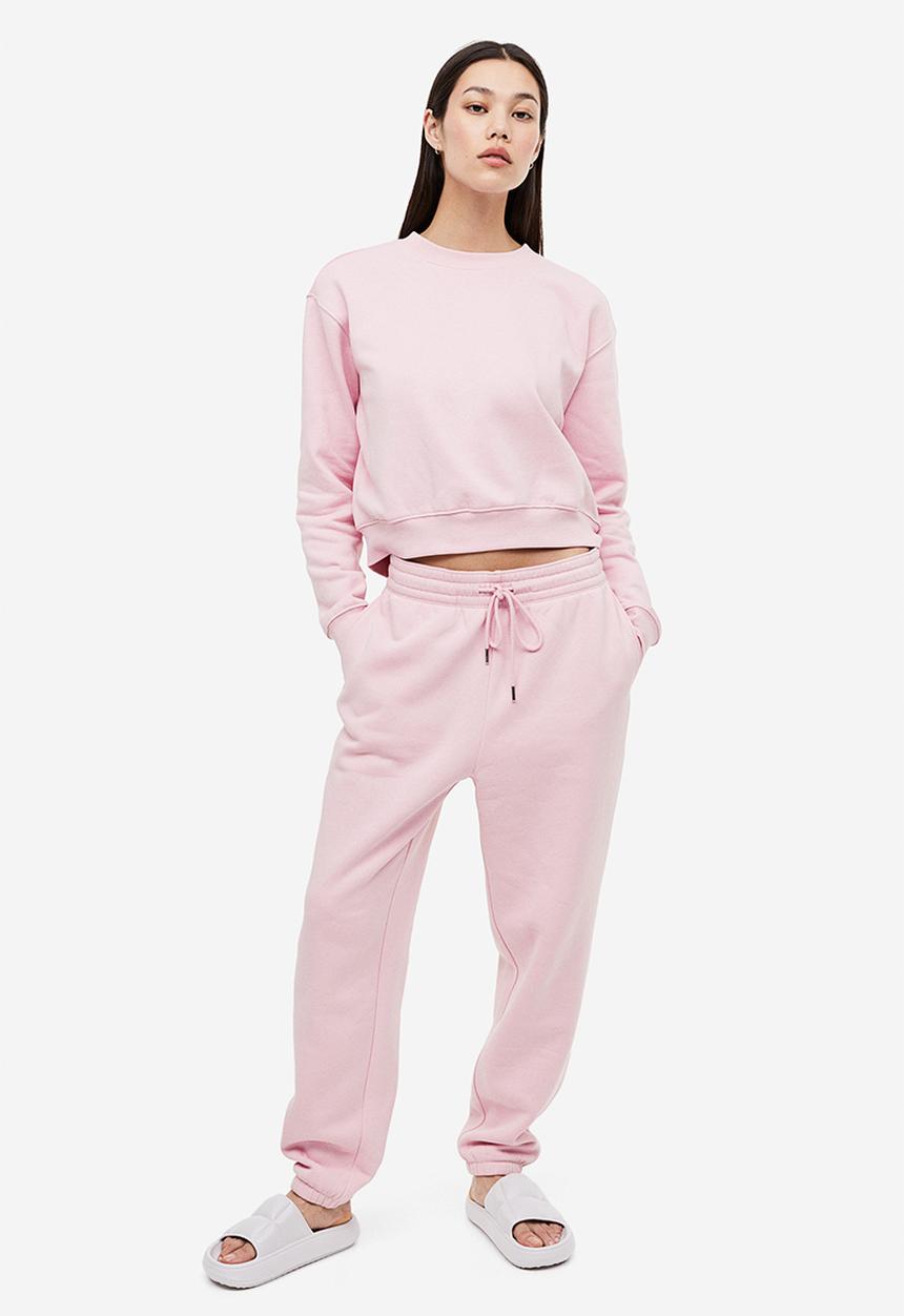 H&M - Cotton-blend sweatpants - pink