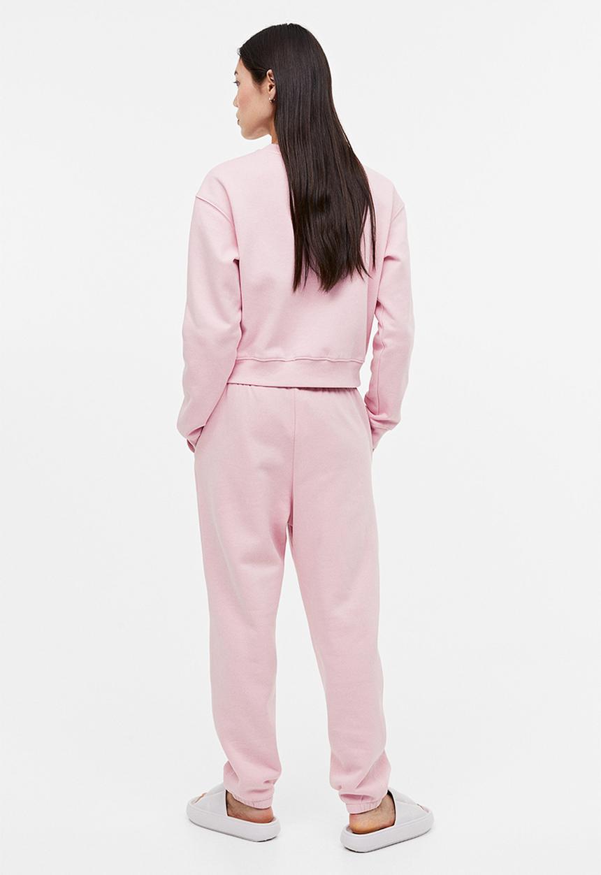 H&M - Cotton-blend sweatpants - pink