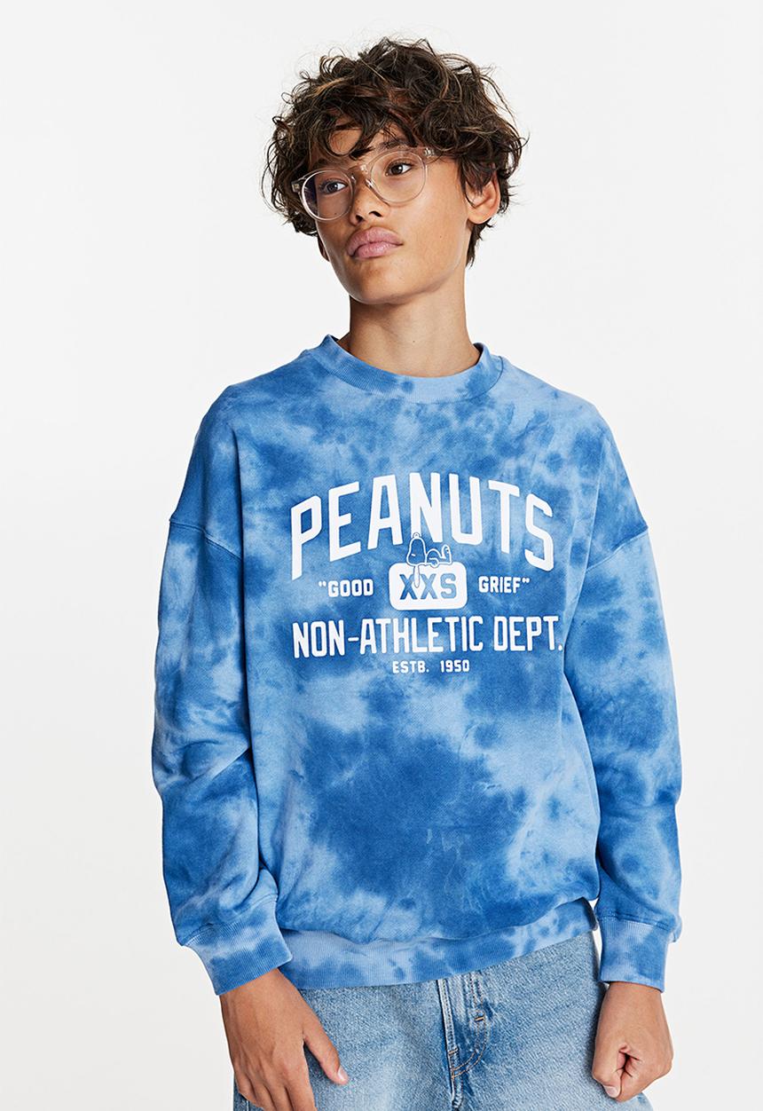 H&M - Printed sweatshirt - blue multi