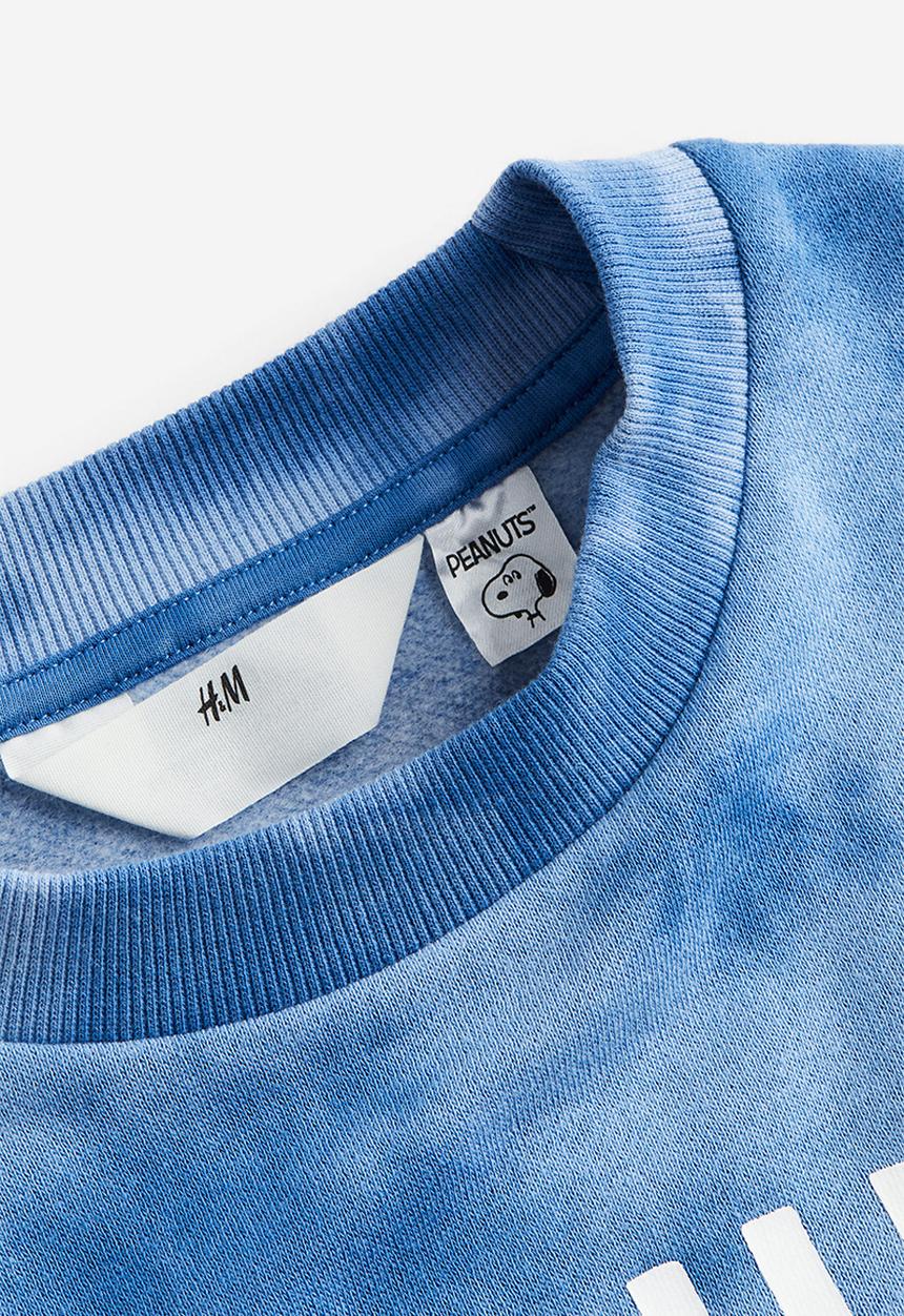 H&M - Printed sweatshirt - blue multi