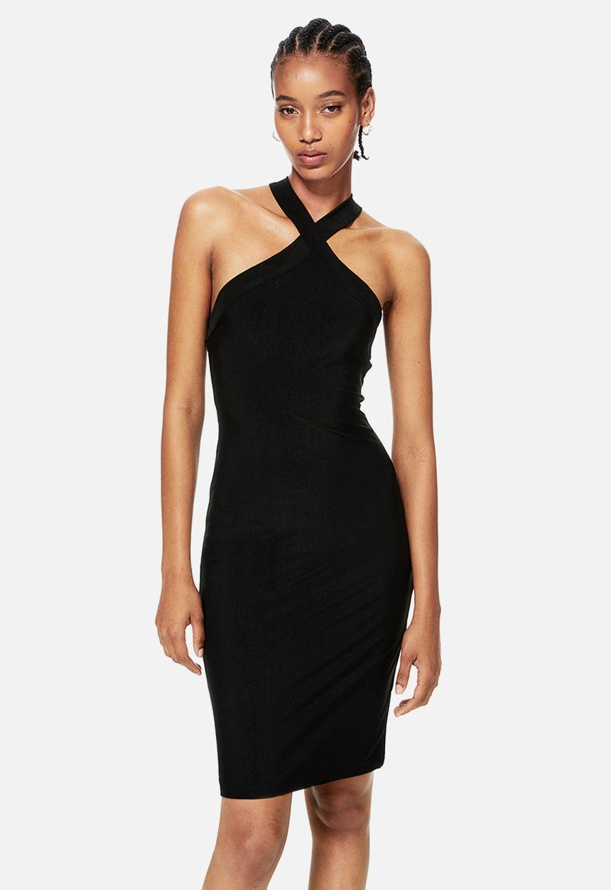 H&M - Bodycon dress - black