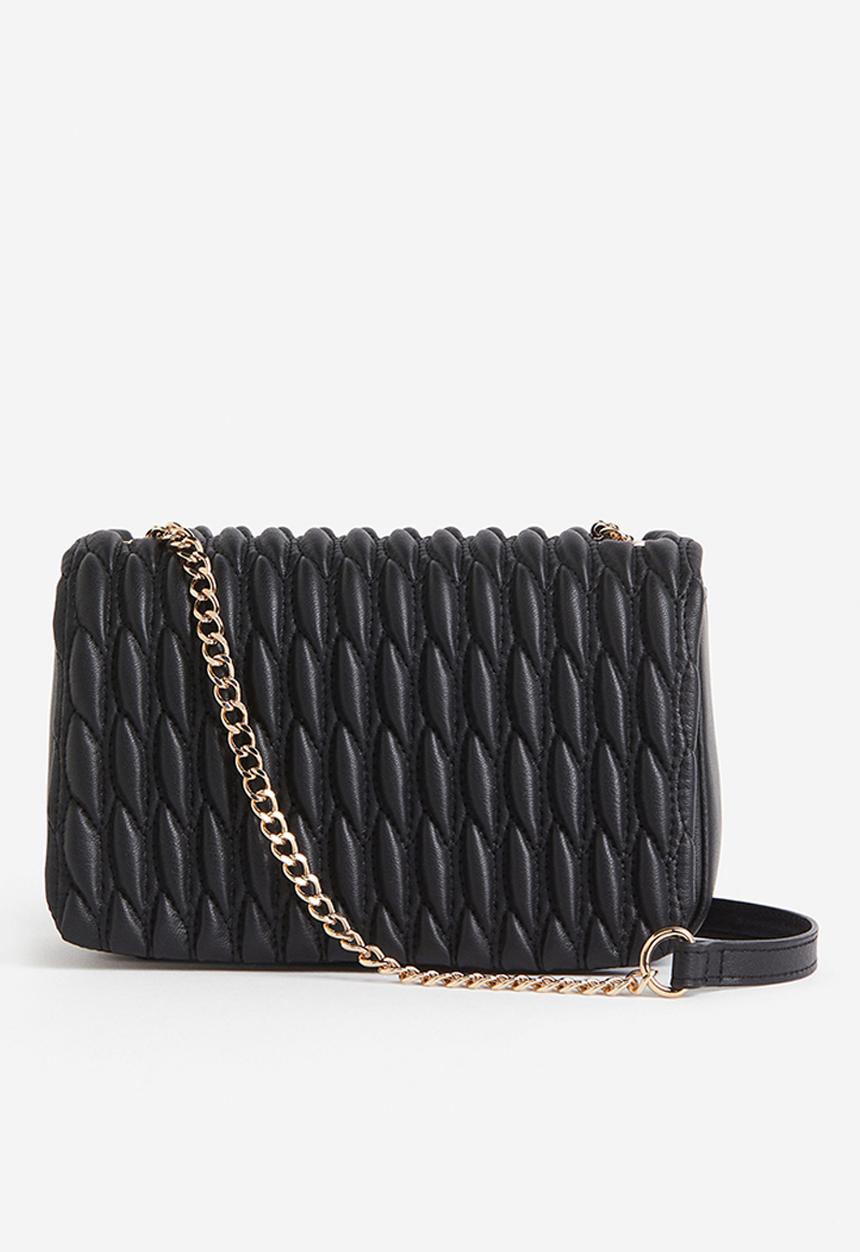 H&M - Quilted shoulder bag - black