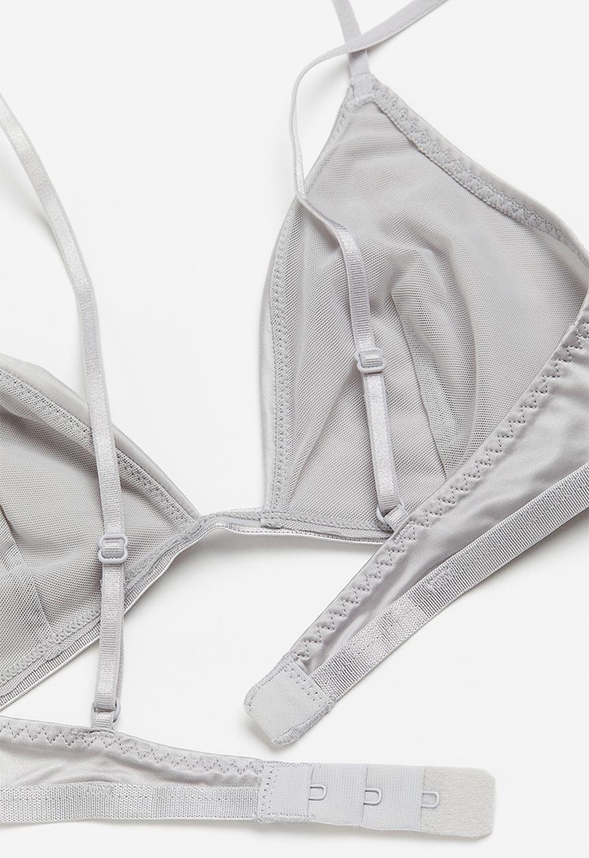 H&M - Soft bra - grey