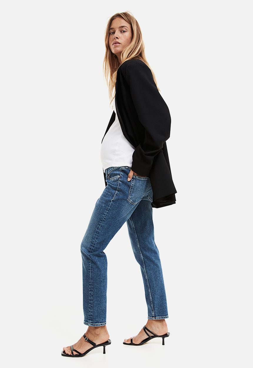 H&M - Mama slim ankle jeans - denim blue