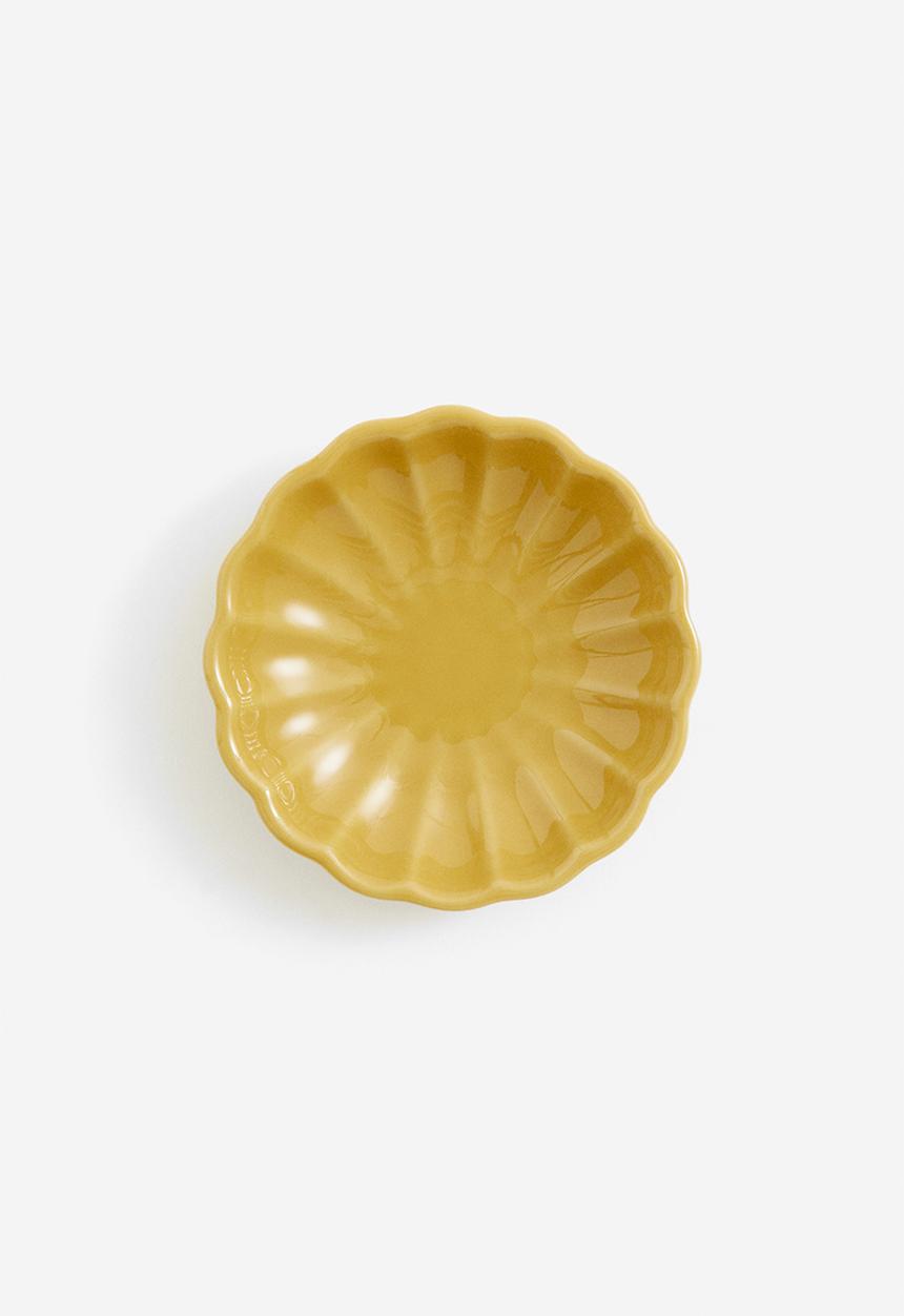 H&M - Small porcelain dish - yellow