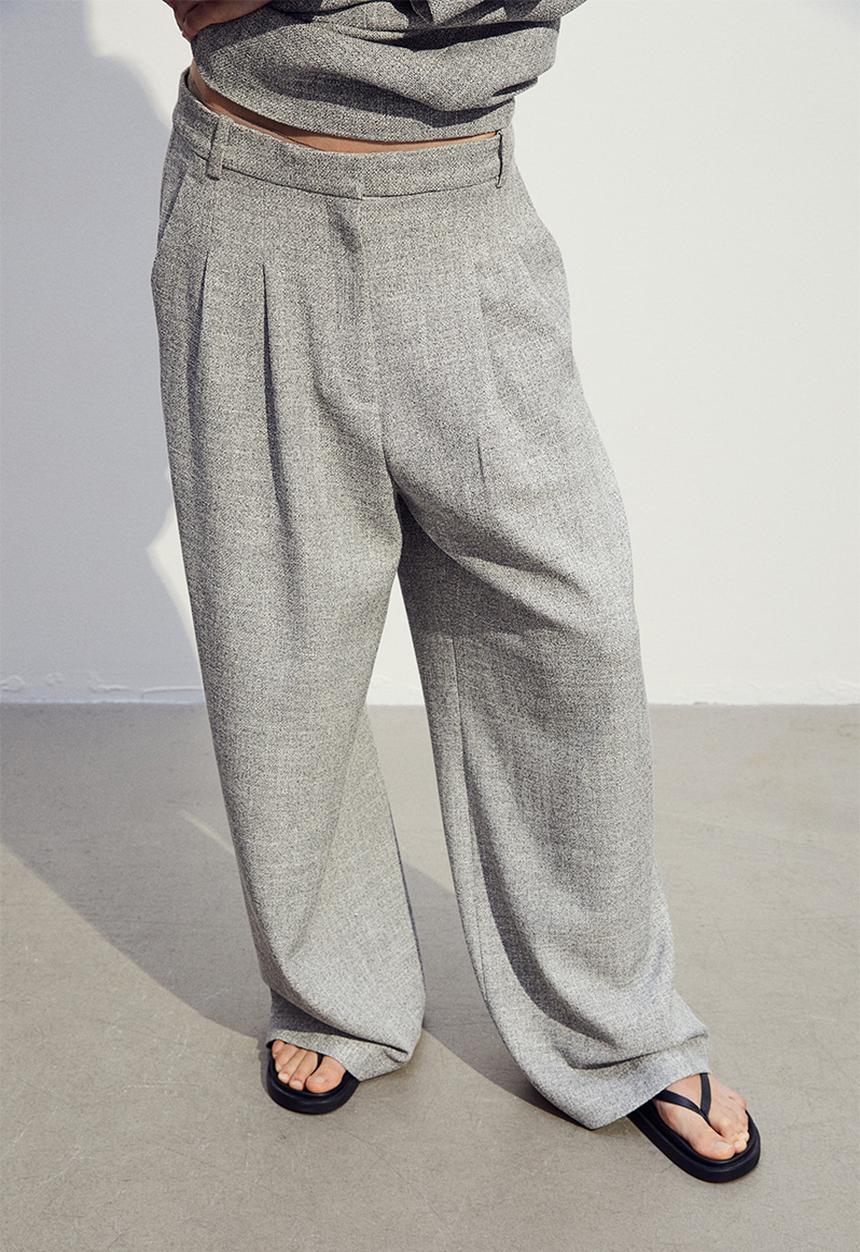 H&M - Wide trousers - grey