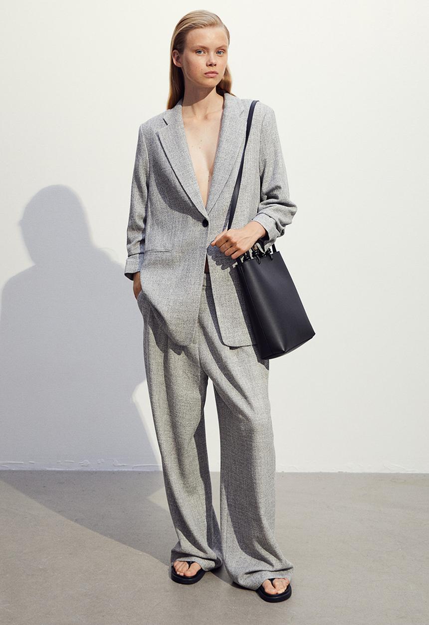 H&M - Wide trousers - grey