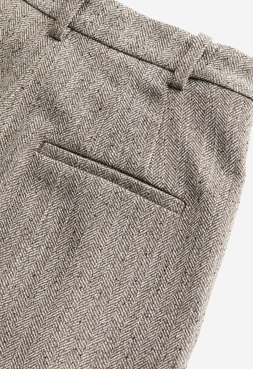 H&M - Wide trousers - Greige