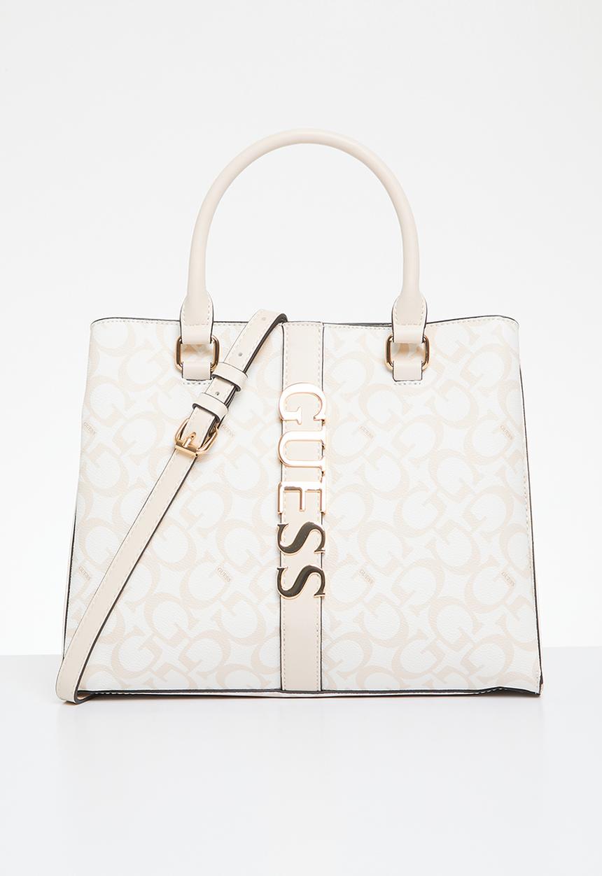 GUESS - Garrick satchel - stone