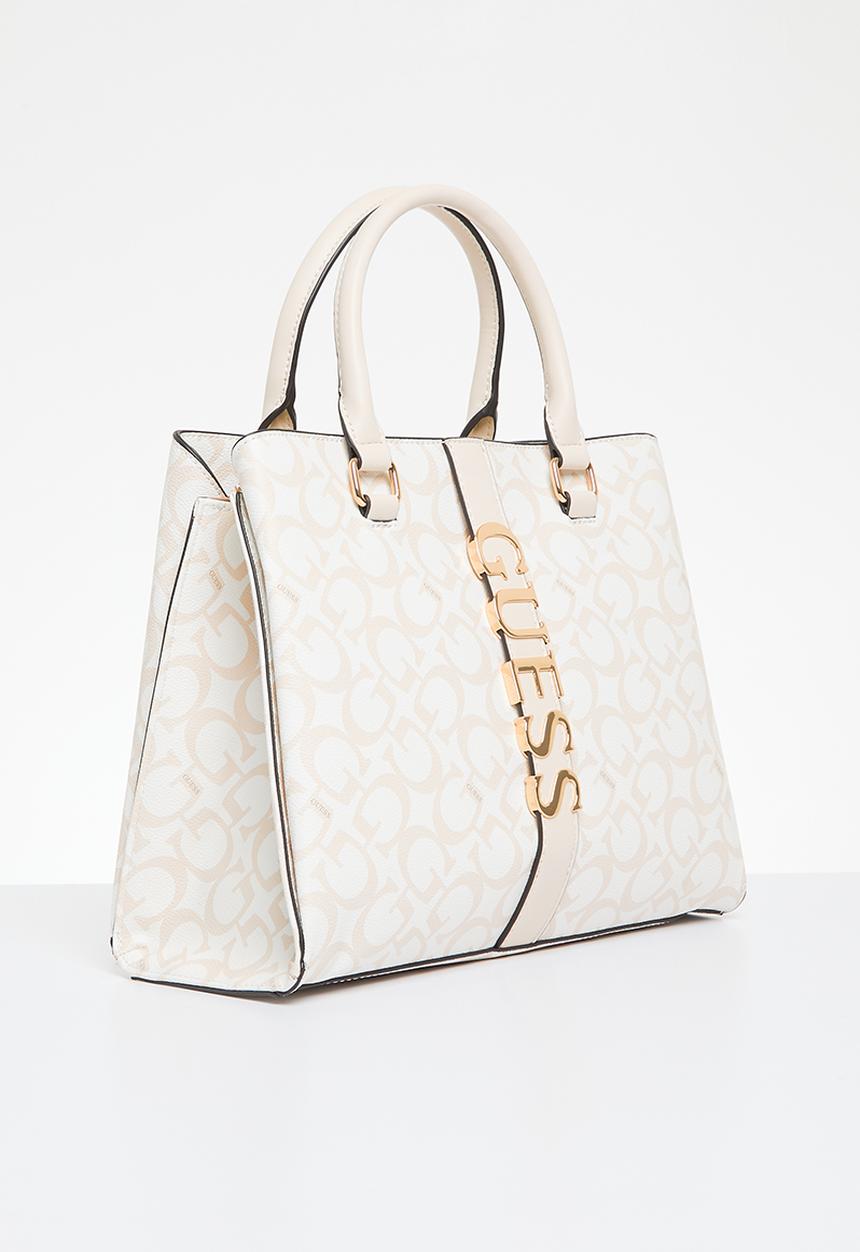 GUESS - Garrick satchel - stone