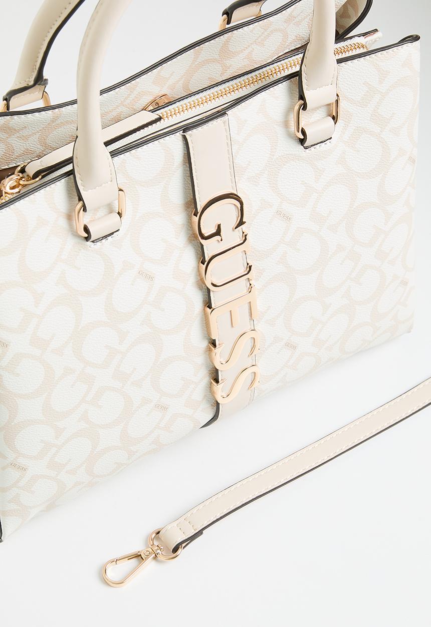 GUESS - Garrick satchel - stone